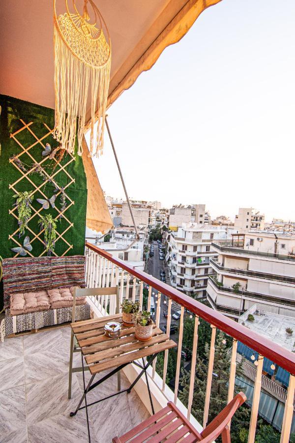 Vintage Apartment In Athens-Zografou Экстерьер фото